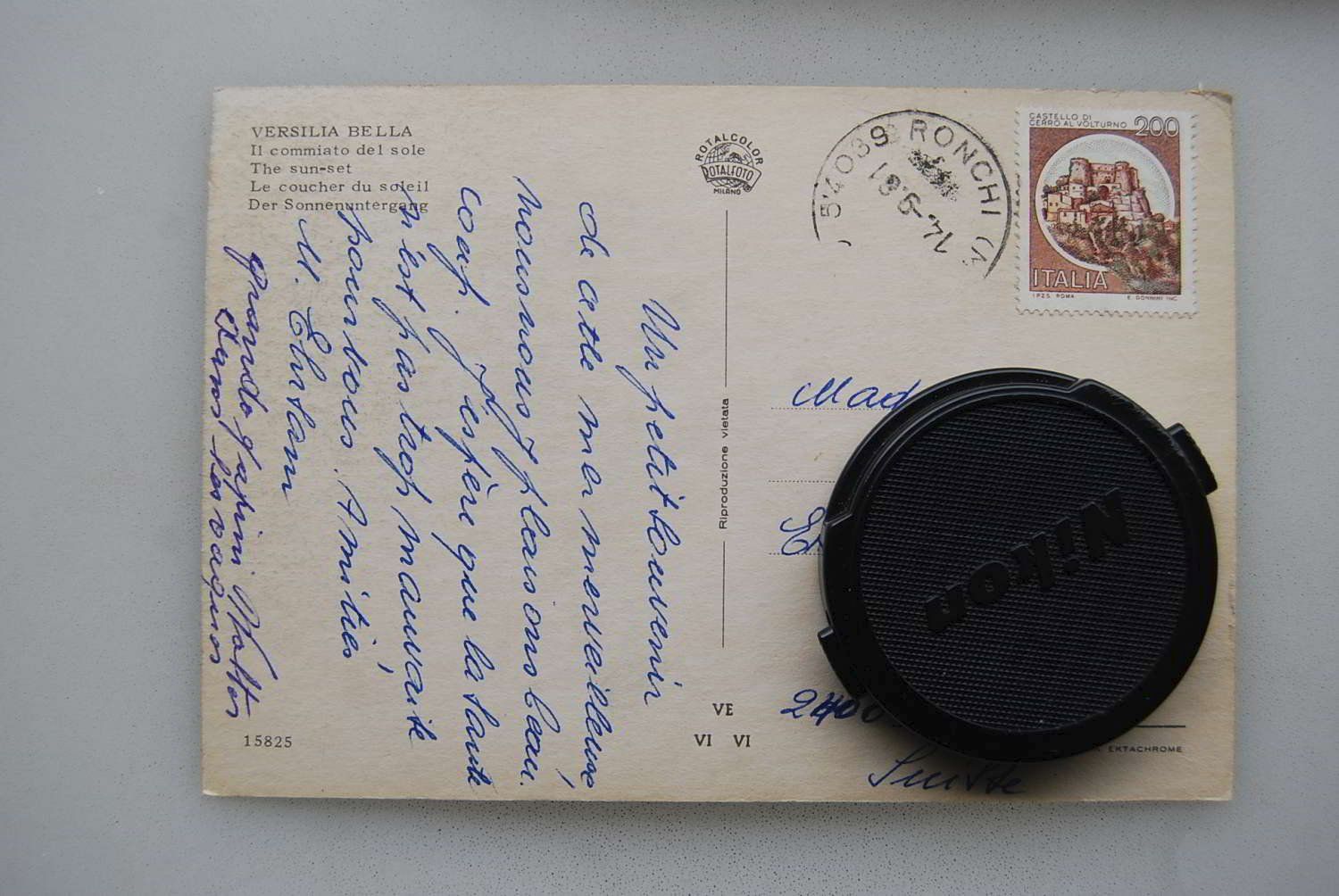 Cartoline postali: AK Versilia Bella 1961 – Usato da Rüfenacht BE venduto da Toro06 1
