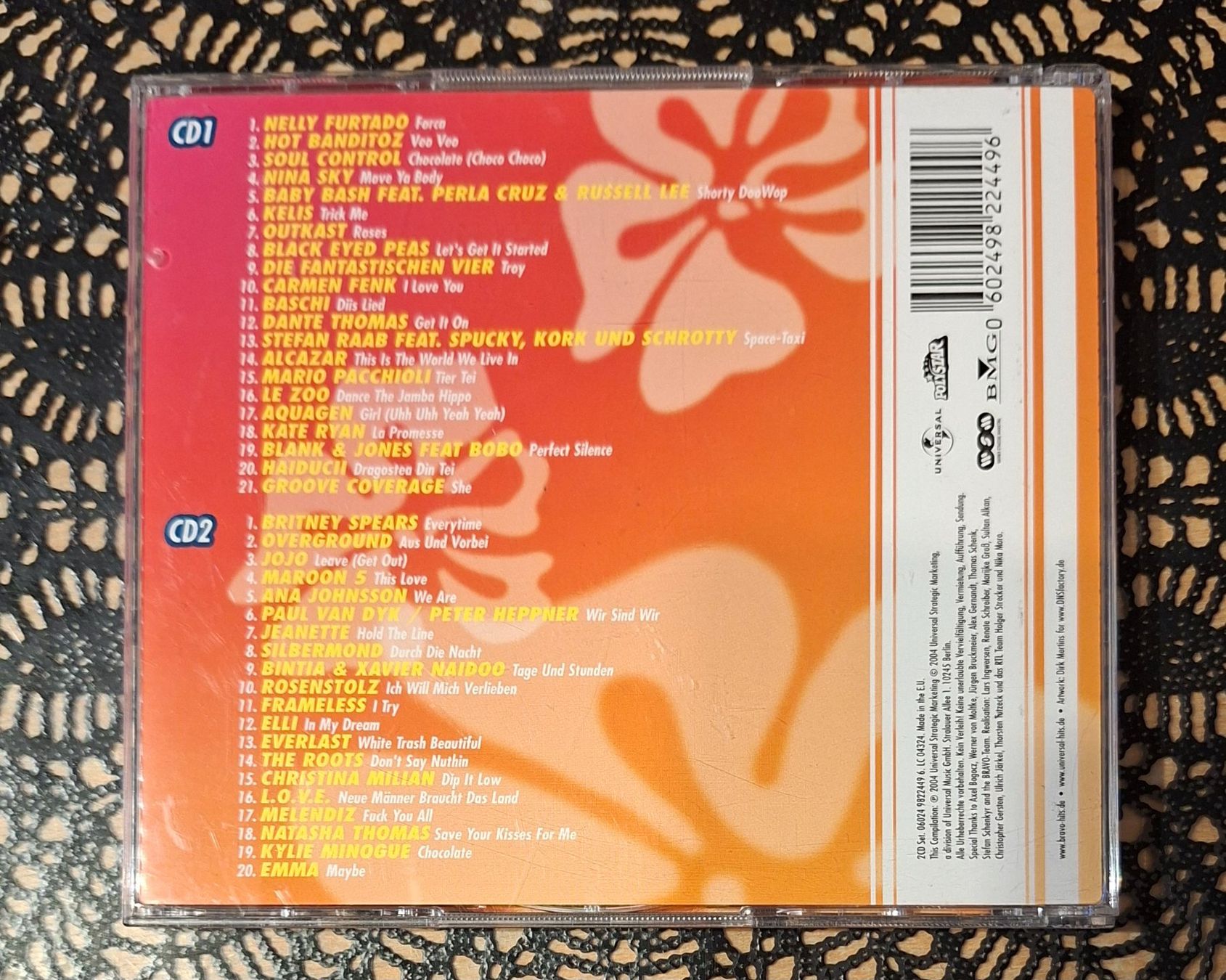 CD: Bravo Hits 46, Doppel CD, 2004, Hit Compilation, Sampler – Usato da Amriswil venduto da Celini3 1