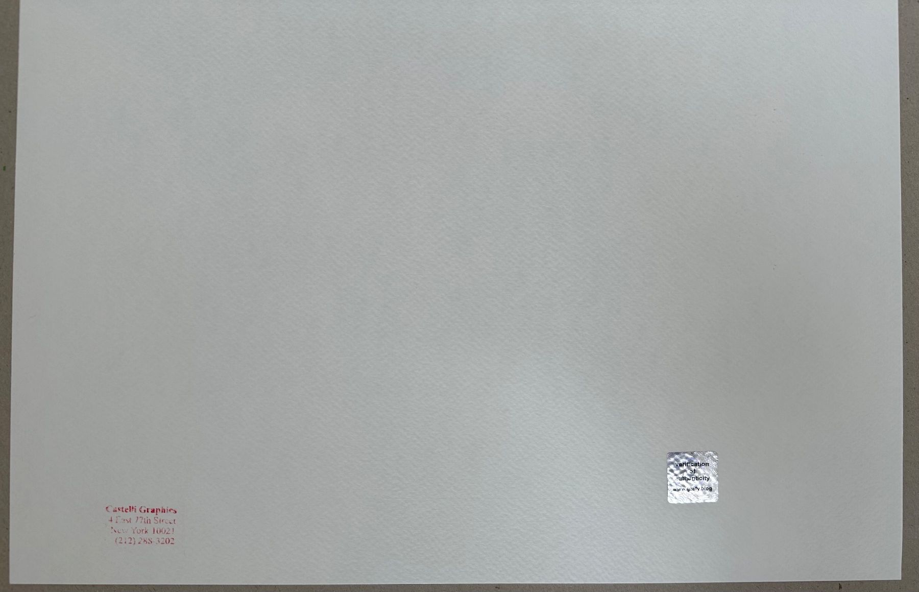 Foto & Immagini: Roy Lichtenstein: Brush Stroke 92/150 – Nuovo (secondo la descrizione) da Meilen venduto da Smgdesign 6