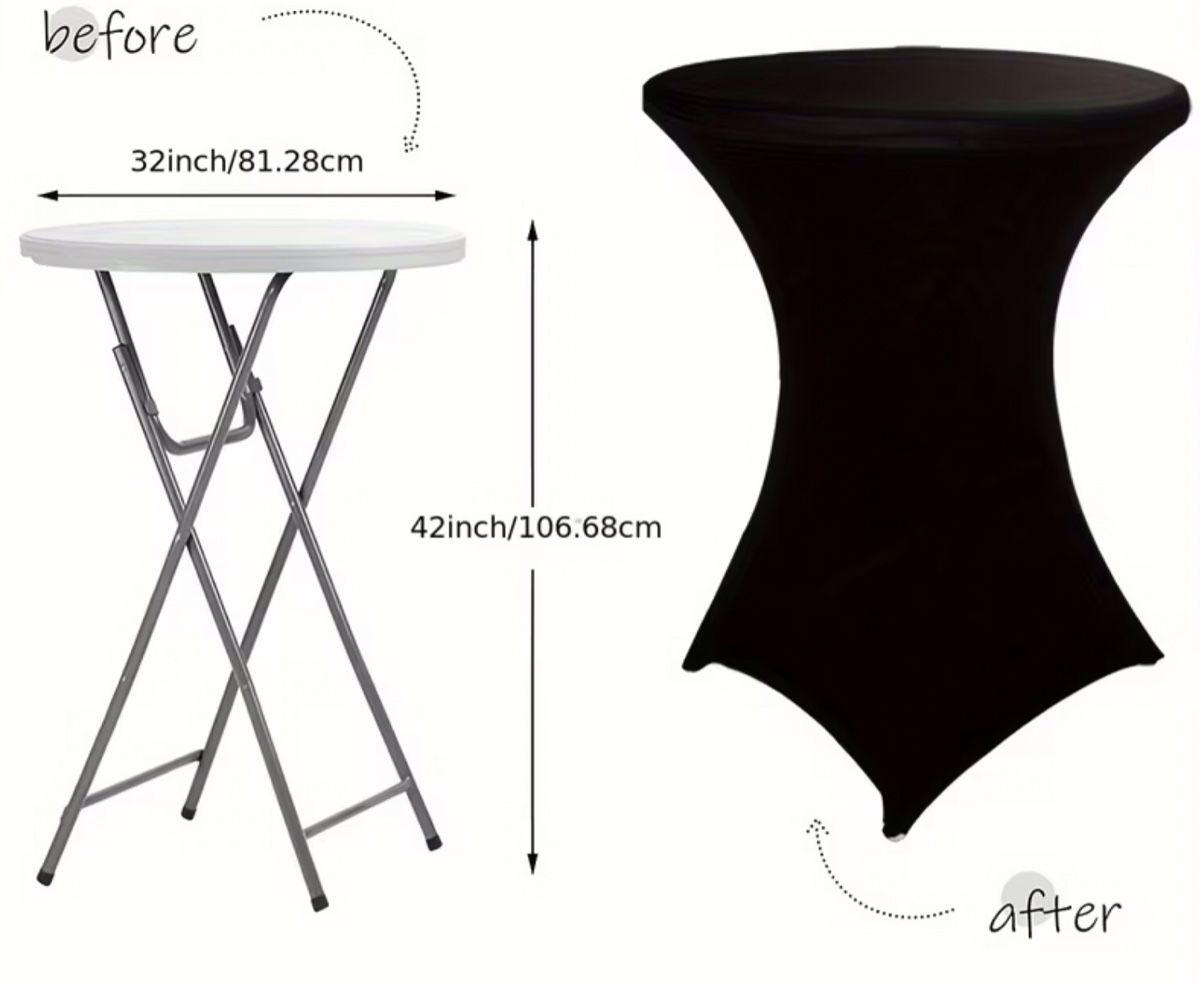 Tessuti: Stehtisch Husse Violett 60cm 4Stk. – Nuovo (secondo la descrizione) da Zug venduto da Supervamp 1