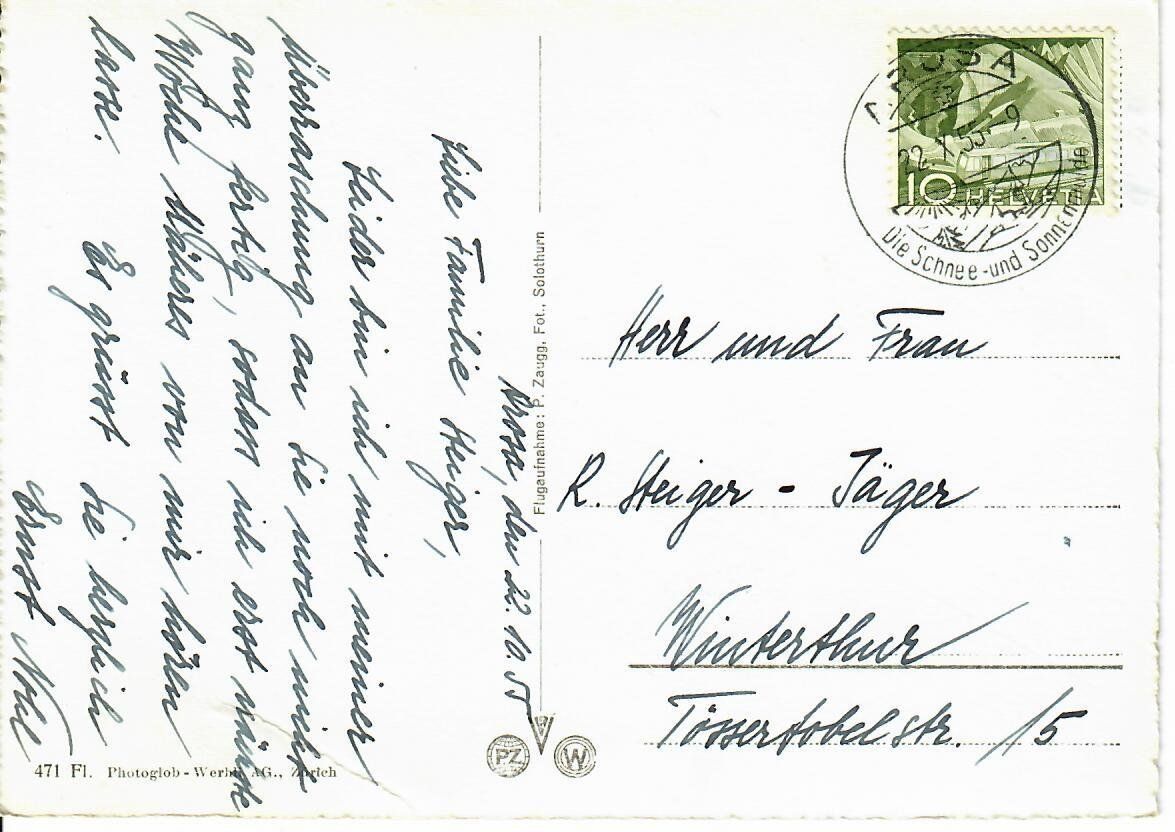 Cartes postales: Arosa – D'occasion à Hochdorf par Ziegel-16 1