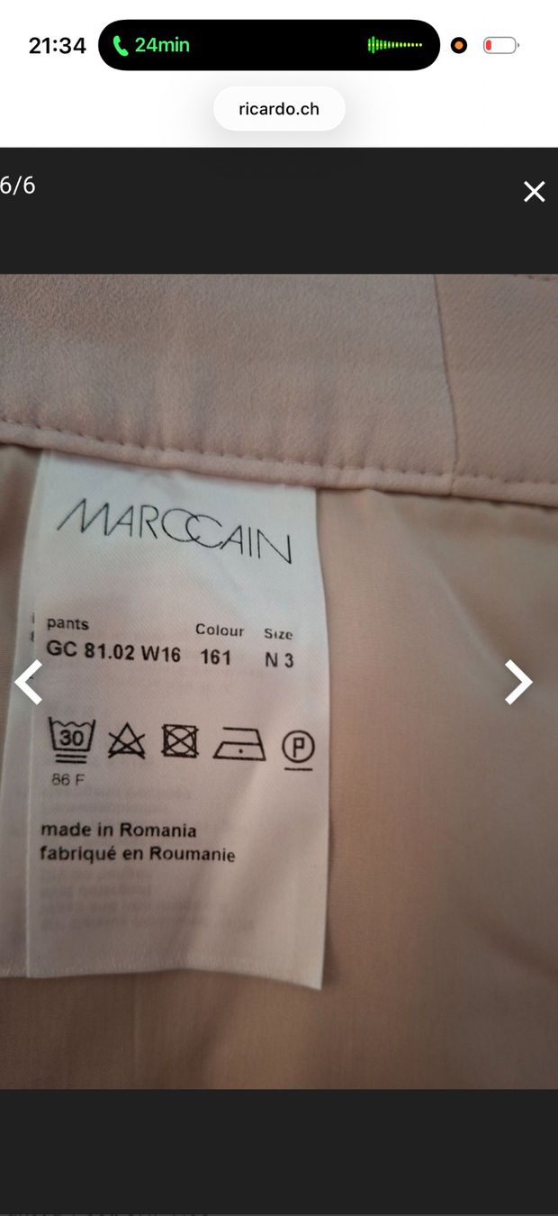 Marc Cain Pantaloni: Marccain Hose 38 – Usato da Zürich venduto da iva_7658 5
