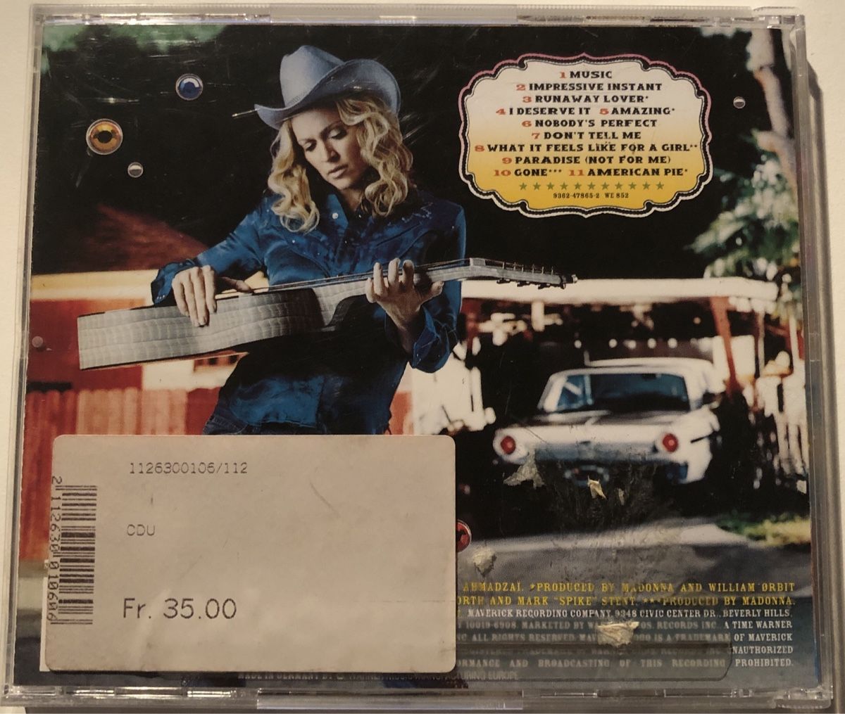 CD: Madonna - Music - CD - Single – Usato da Hinwil venduto da anj_w882 1