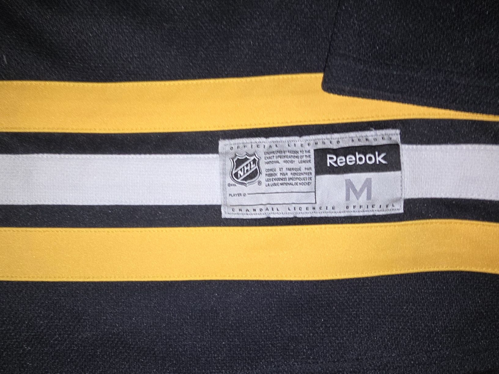 Reebok Canottiere & Pantaloni: Boston Bruins Jersey – Usato da Reigoldswil venduto da stonie73 2