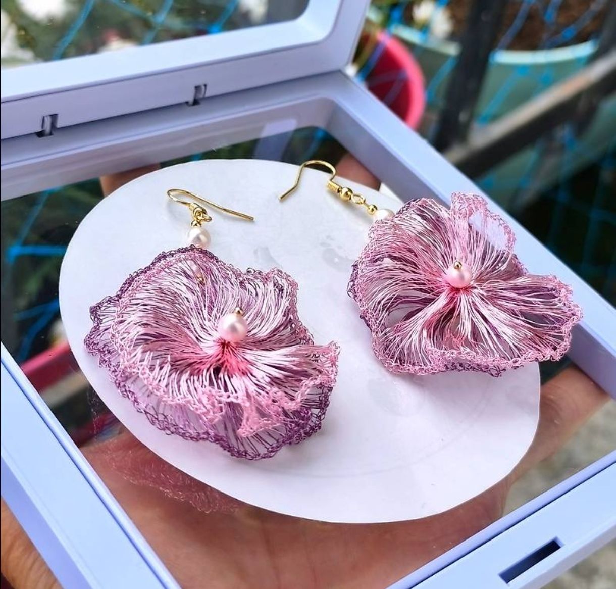 Orecchini pendenti & Orecchini a lobo: Boucles d'oreilles faits main  – Nuovo (secondo la descrizione) da Ursy venduto da tan_8qdl 2