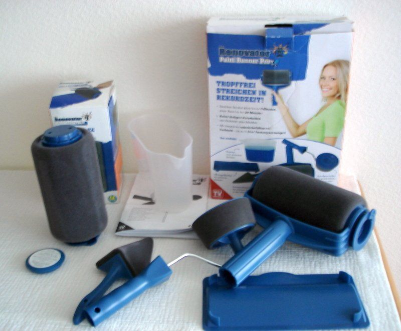 Malerrolle Set & Ersatzwalze für Renovator Paint Runner Pro Kaufen