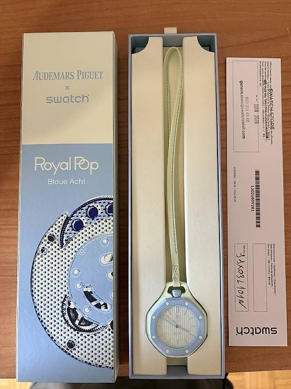 Orologi: Swatch X AP - Royal Pop - Bleu Archt  – Usato da Carouge GE venduto da mvi_8xfx