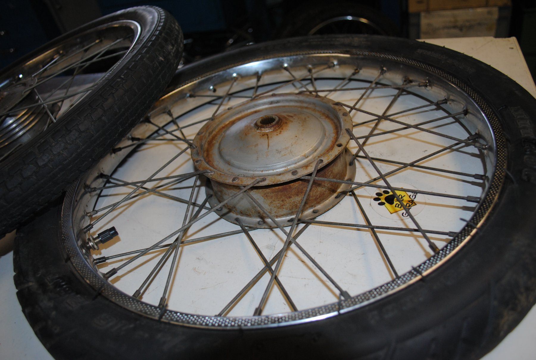 Piaggio Parti ricambio per ciclomotori: Speichenräder Piaggio 16"  ( Felgen ) – Usato da Subingen venduto da Baergarage 2
