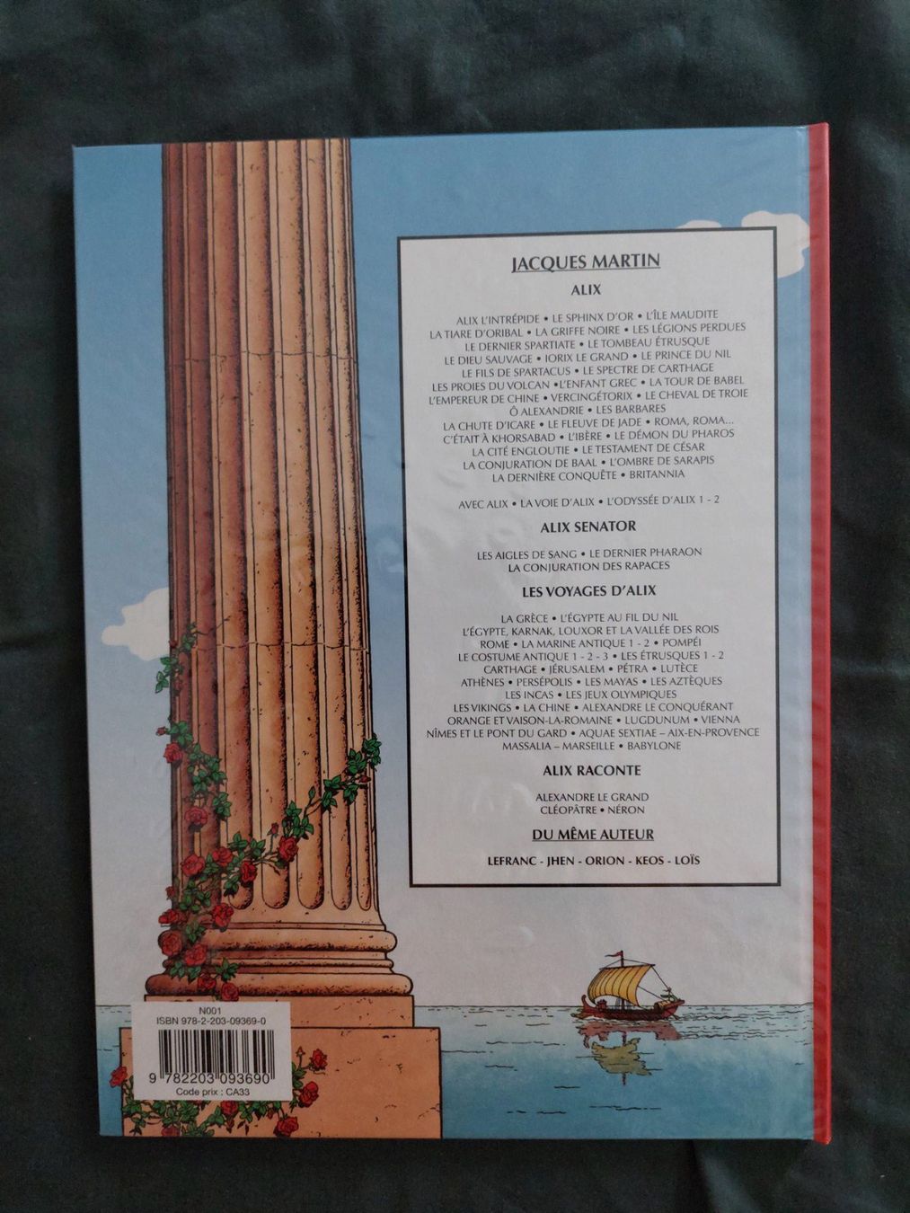 Fumetti: Alix Par-Delà le Styx EO 2015 Neuf – Nuovo (secondo la descrizione) da Genève venduto da Blu_BD 1