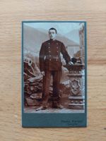 Antikes Foto CdV Militär Schweiz