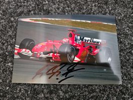 Handsigniertes Michael Schumacher Photo