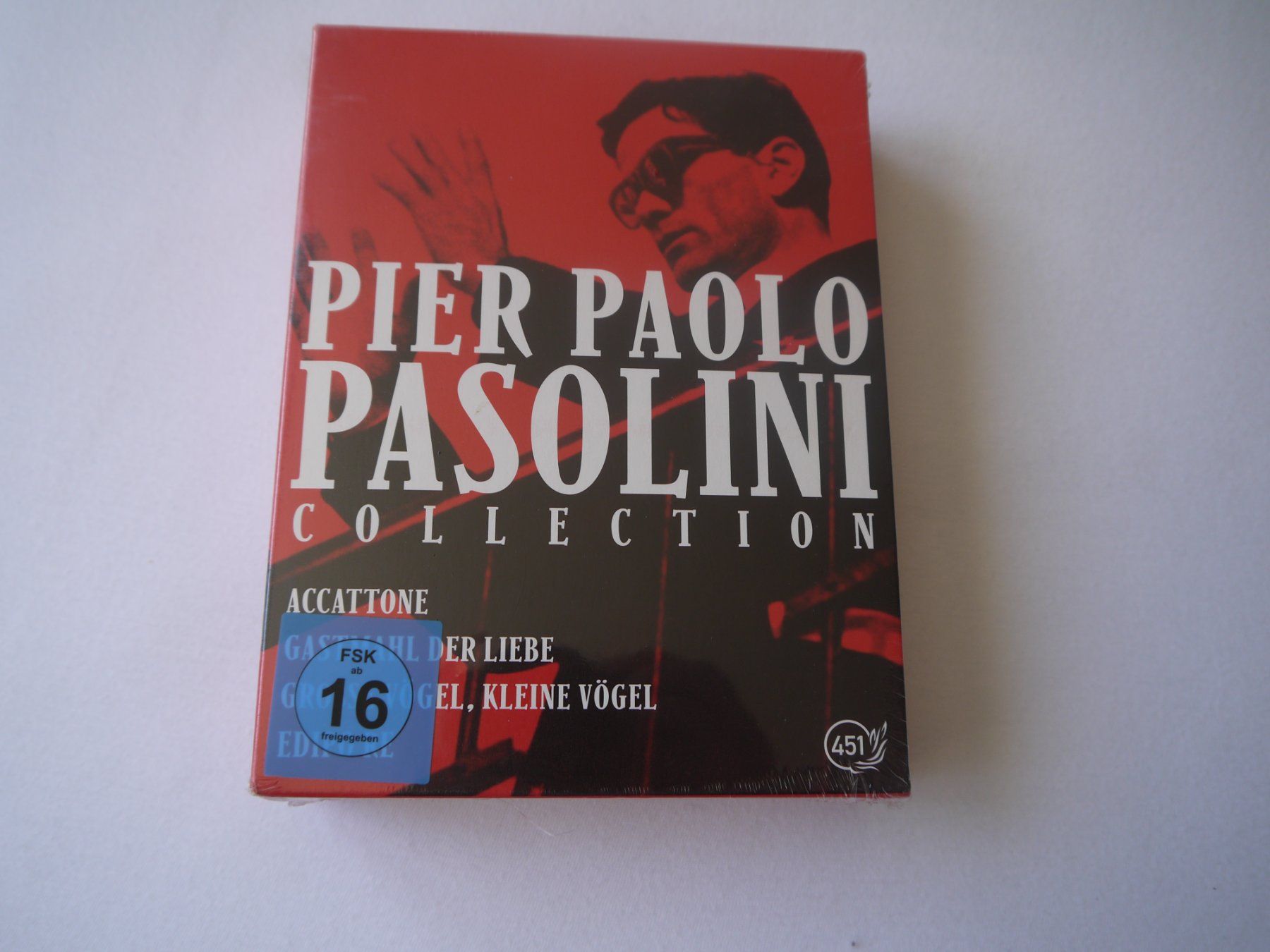 Tutti i DVDs: PIER PAOLO PASOLINI - Collection - neu OVP – Nuovo e nell'imballaggio originale da Hagendorn venduto da Blaf