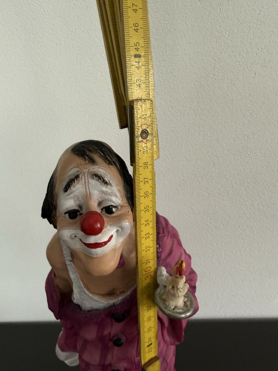 Figuren: Clown Figur Grösse ca. 40cm – Gebraucht aus Pfeffikon LU von pepino17 3