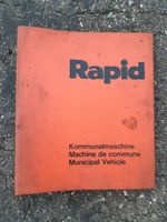 Rapid 15 Wischmaschine Werkstatthandbuch
