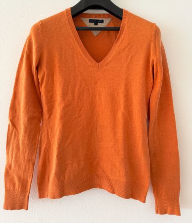 Tommy Hilfiger Herbstpullover, Orange, Grösse S, Top!