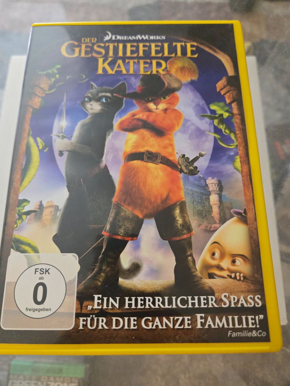Tutti i DVDs: Der Gestiefelte Kater DVD – Nuovo e nell'imballaggio originale da Bussigny venduto da Kfdlt