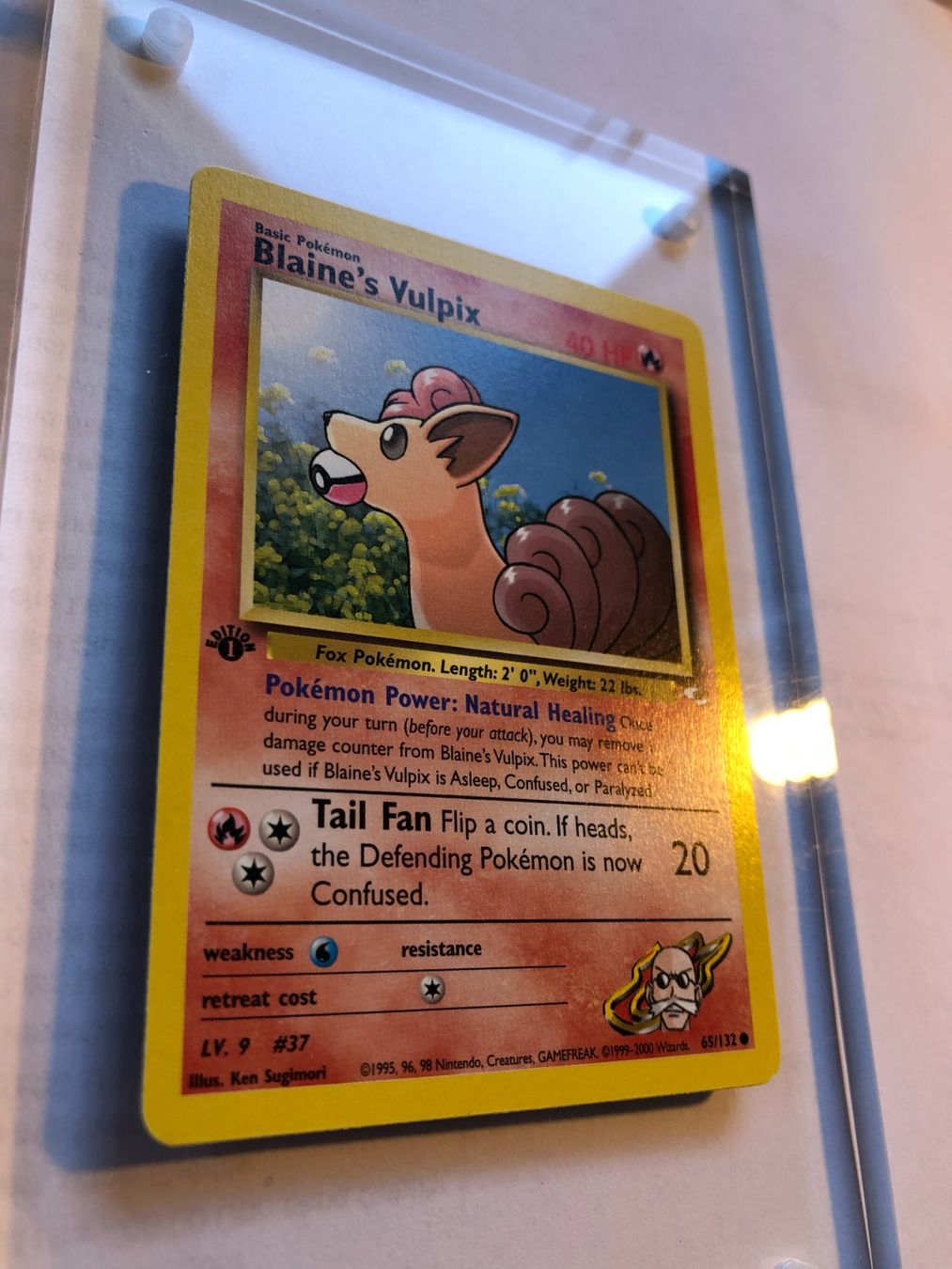 Cartes à collectionner: Blaine's Vulpix 1st Gym Heroes - MINT - ab 1.- – D'occasion à Giubiasco par dan_pr8b 1