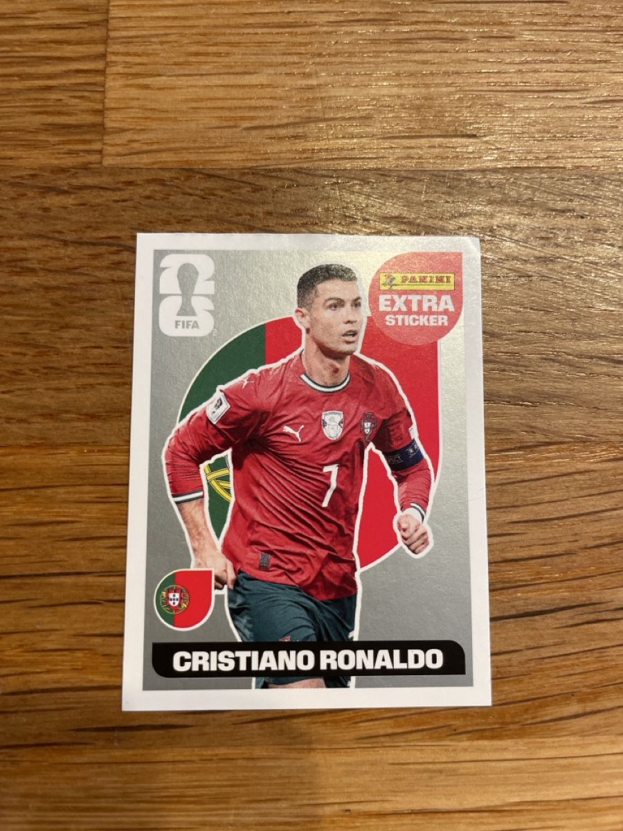 Panini Carte collezionabili: Christiano Ronaldo Panini Extra Sticker silber – Nuovo (secondo la descrizione) da Siebnen venduto da Patricia8514