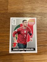 Christiano Ronaldo Panini Extra Sticker silber