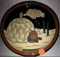 Wandteller Iglu 2 Rheinfelder Keramik