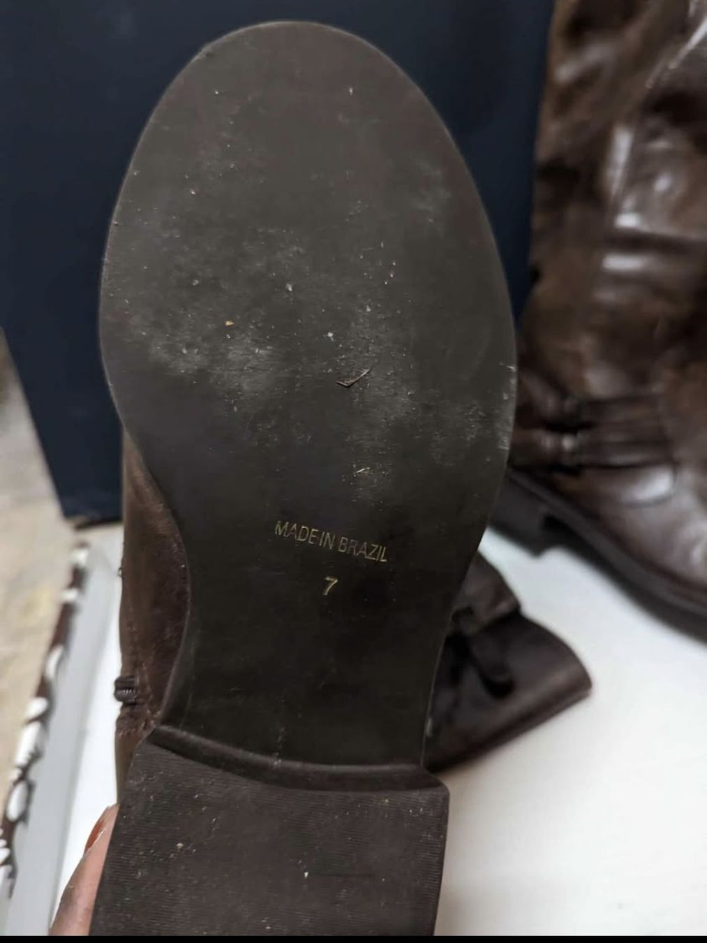 Scarpe da donna: Brown Leather Boots Size 7 👢 – Usato da Zürich venduto da abo_k8dd 3