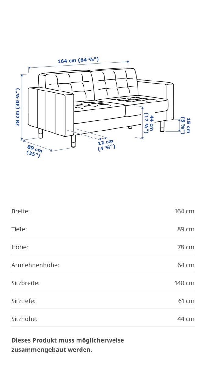 Sofas: 2er-Sofa Landskrona | Hellgrün – Gebraucht aus Zürich von therealvologram82 2
