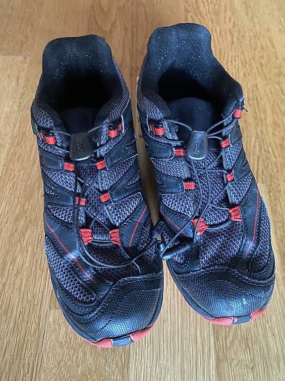 Salomon Schuhe für Jungen: Salomon Trekkingschuhe Kinder Gr. 38 2/3 – Gebraucht aus Kriens von 70holz 1