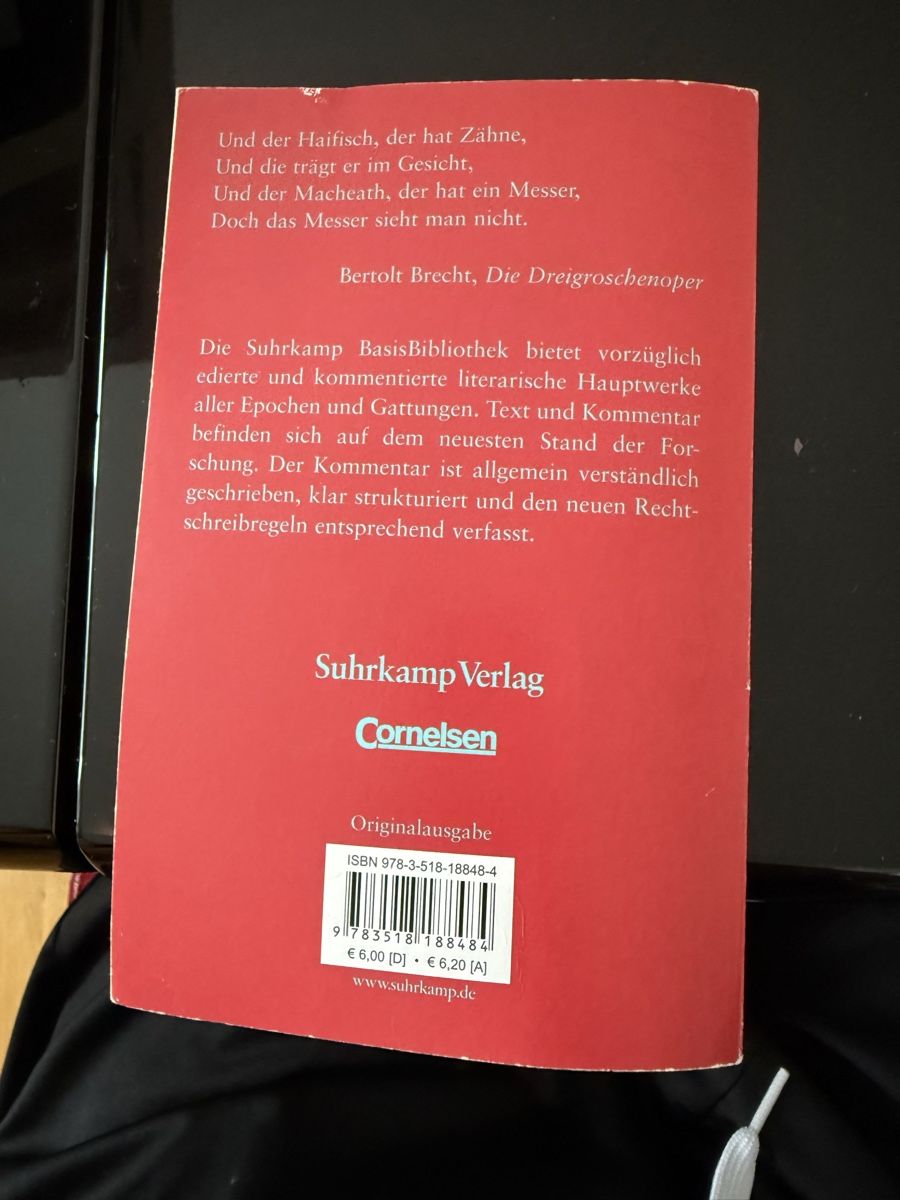 Libri: Bertolt Brecht - Die Dreigroschenoper -Top Zustand! – Usato da Zürich venduto da estela22 2