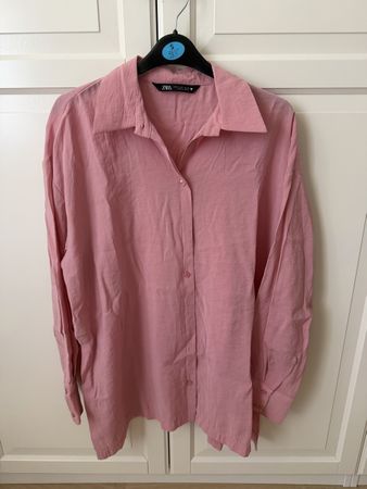 ZARA Bluse rosa Gr. S guter Zustand