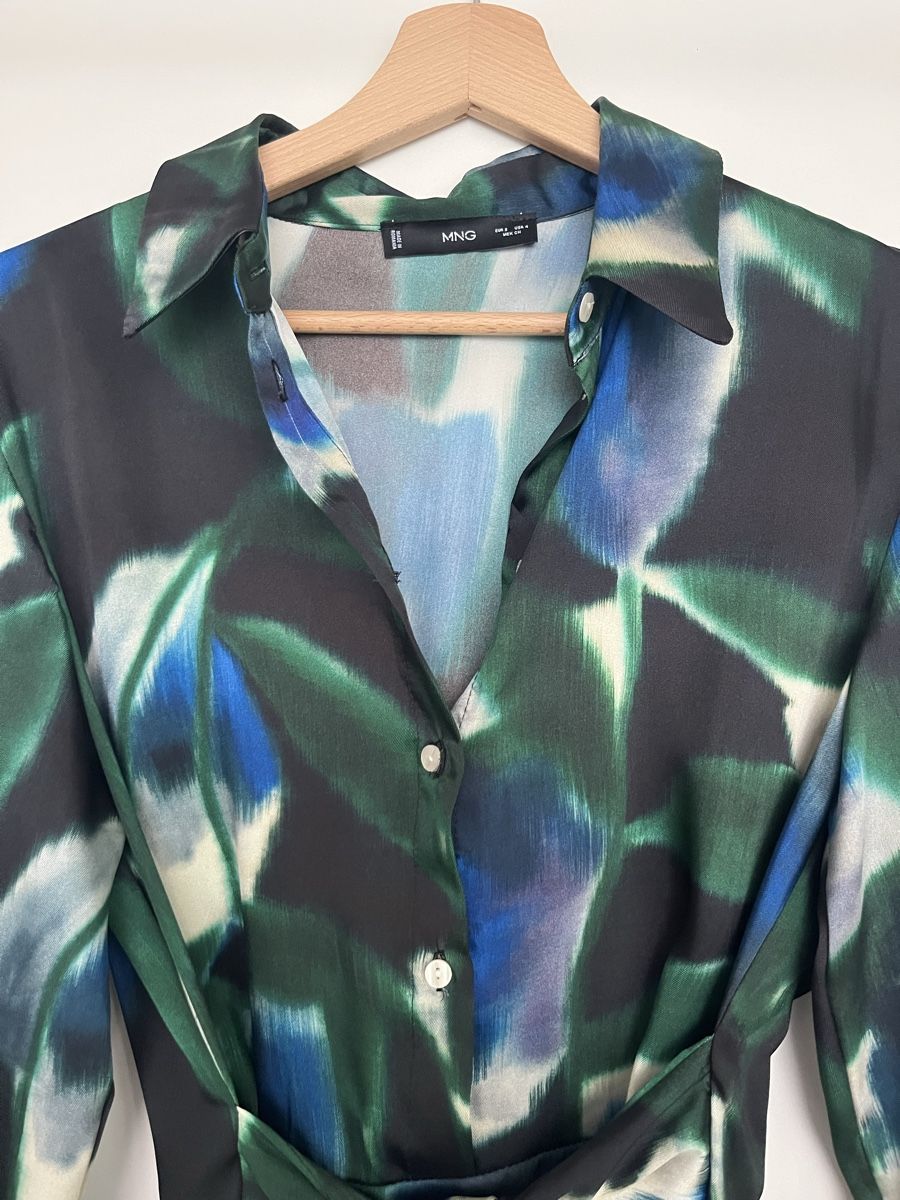 Mango Vestiti: Robe longue bleue mango – Usato da Neuchâtel venduto da Ariane_vn00 4