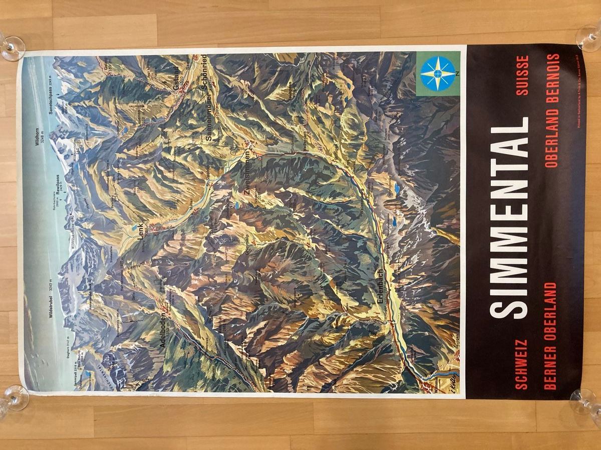 Poster & Bilder: Plakat  Simmental – Gebraucht aus Kaiseraugst von wombat51 1