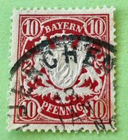 Briefmarken aus  Bayern Staatswapen (BAY)