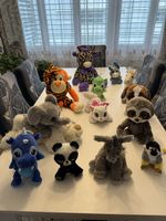 Großes Kuscheltier-Set mit 14 Plüschtieren – verschiedene Ti