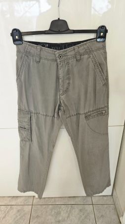Herren Cargo Grau Gr. 46 Freizeithose Auswaschlook Paul Kehl