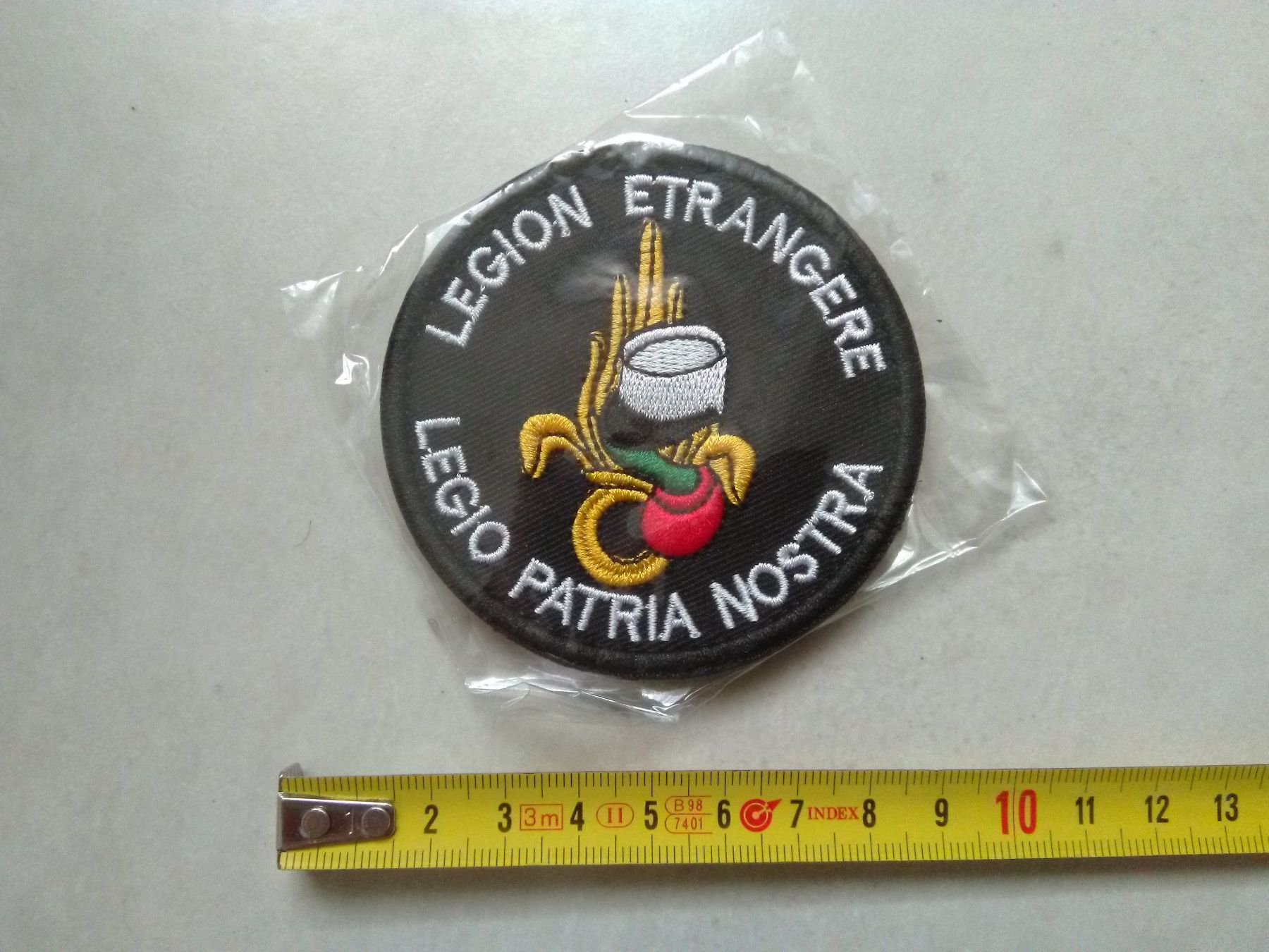 Placchette & Badge: Fremdenlegion, "légion étrangére"; Patch mit Klett – Nuovo e nell'imballaggio originale da Igis venduto da lebi