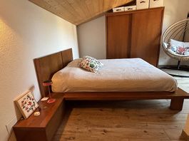 Camera da letto completa in legno   prezzo trattabile