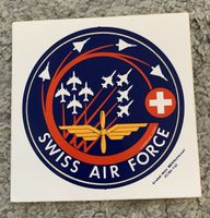 Aufkleber Swiss Air Force