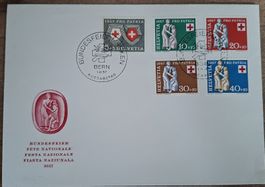 Pro Patria FDC 01.06.1957