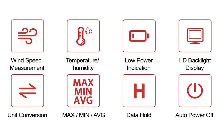 Messen: Digitaler Anemometer / Windmesser – Neu und originalverpackt aus Châtelaine von topshop.switzerland 6
