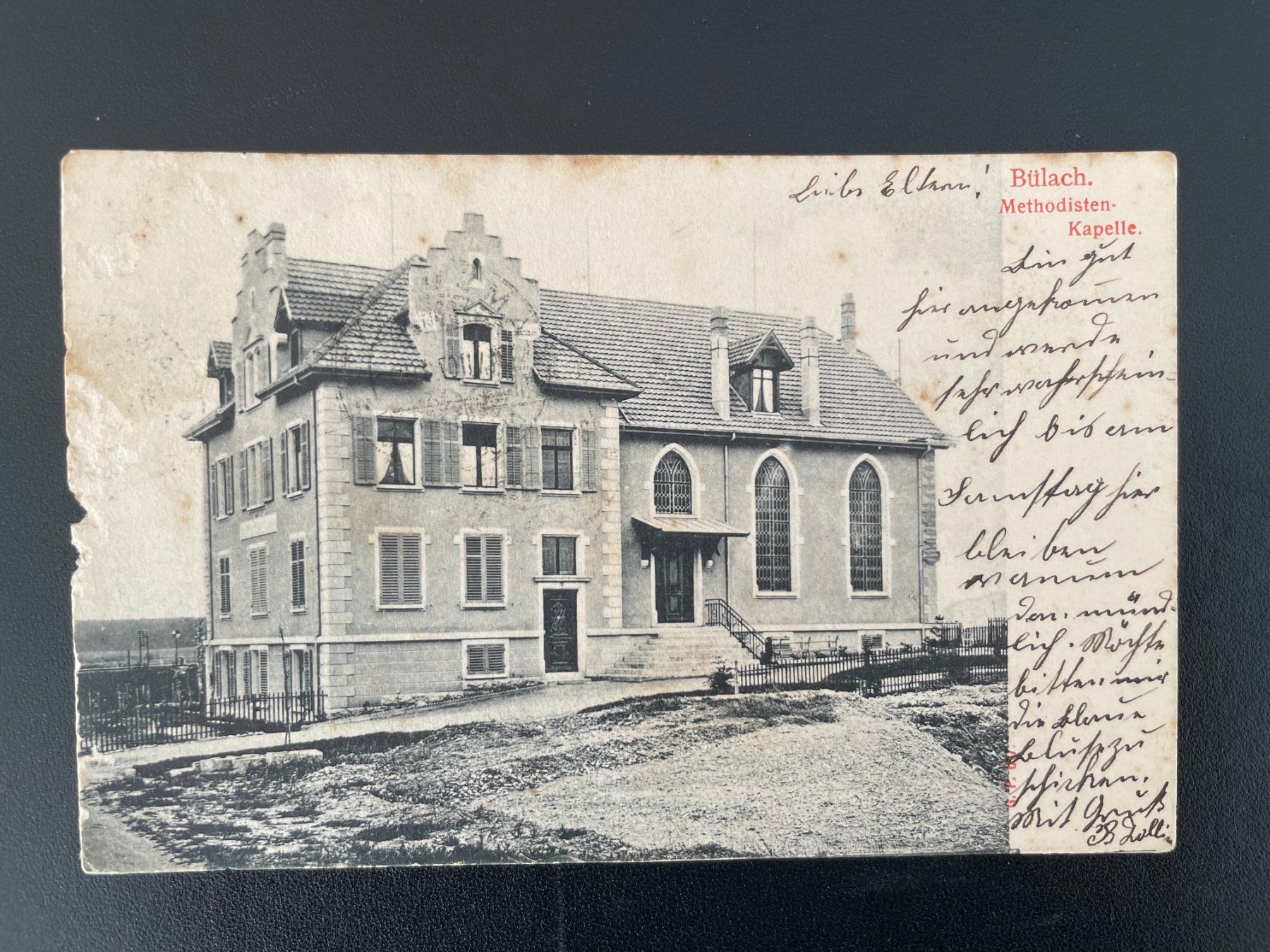 Cartoline postali: AK ZH Bülach, Methodisten-Kapelle – Difettoso da Thal venduto da Danny82