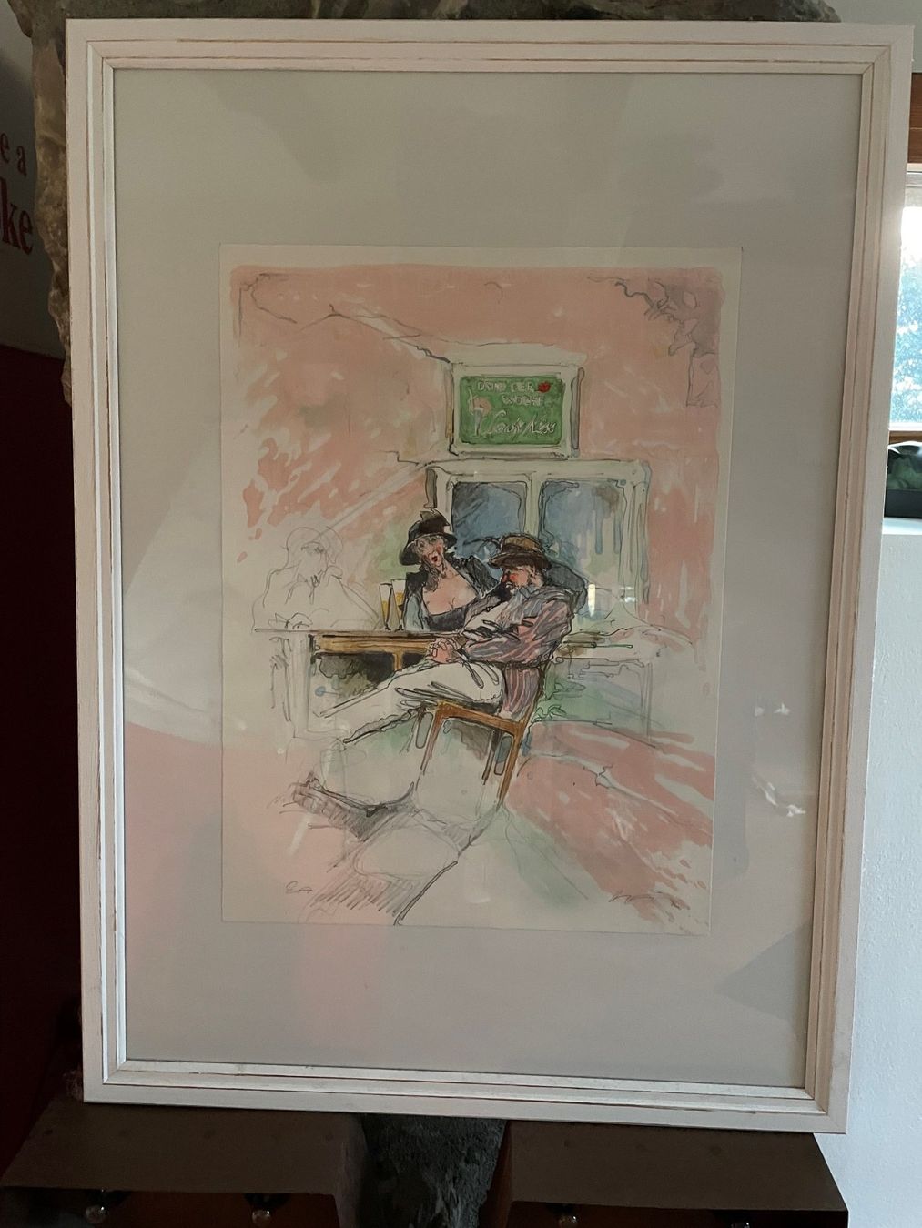 Grafica & Litografie: Hans Fitze - Lady Kiss – Usato da Vacallo venduto da San_Giorgio