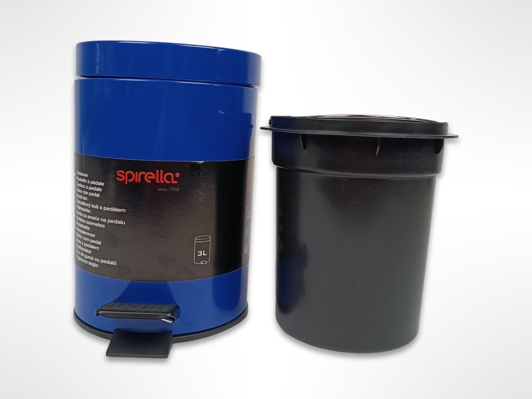 Spirella Cestini per rifiuti: SPIRELLA SYDNEY Treteimer 3 Liter – Nuovo (secondo la descrizione) da Suhr venduto da Restwert_Suhr 1