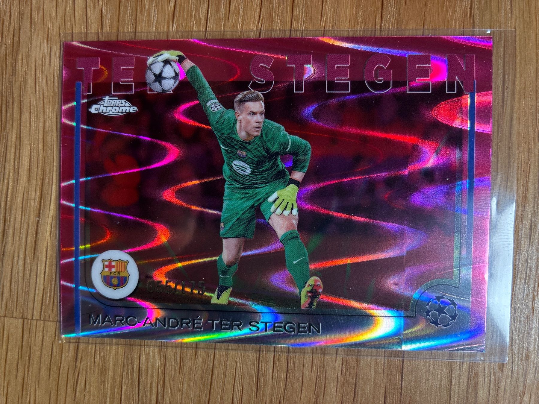 Panini Sammelbilder & Trading cards: Topps Chrome Marc-Andre Ter Stegen Barcelona /175 – Gebraucht aus Wangenried von Garagara