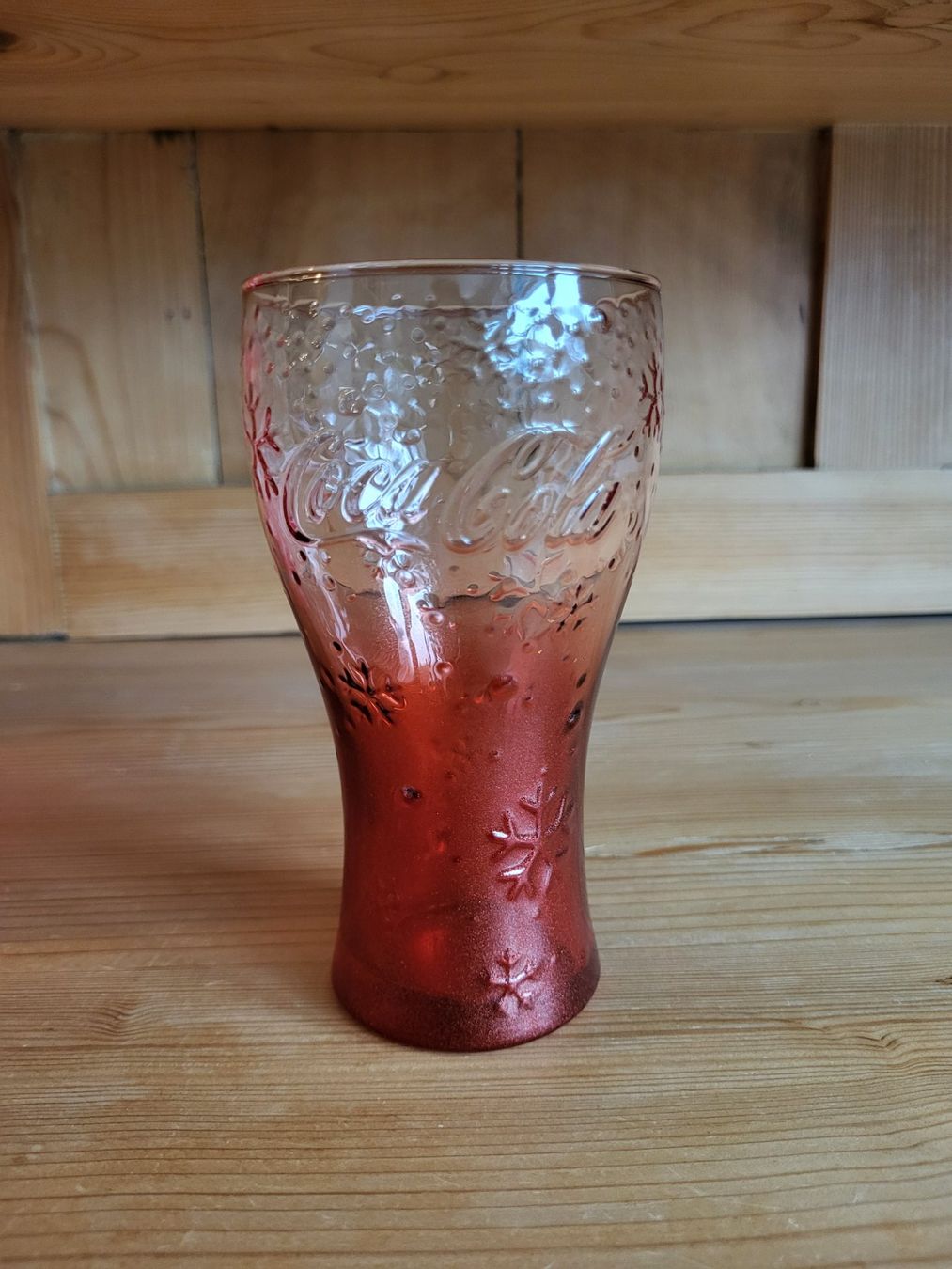 Coca-Cola Bicchieri: Coca-Cola Glas, Winter Edition, Burger King. – Nuovo e nell'imballaggio originale da Langenthal venduto da baesa 2