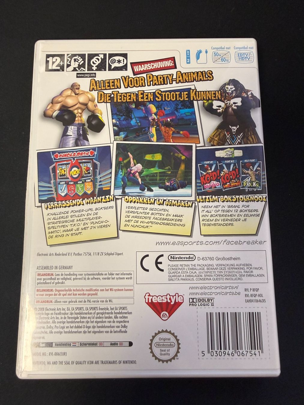 Nintendo Giochi: Face Breaker K.O. Party - Wii – Usato da Pont-de-la-Morge venduto da Darfal 2