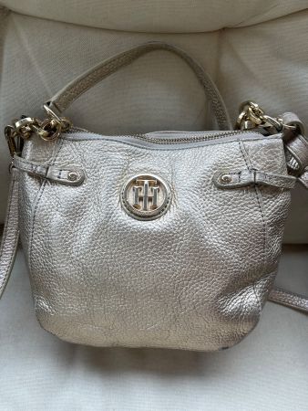 Tommy Hilfiger Handtasche Gold ECHT LEDER