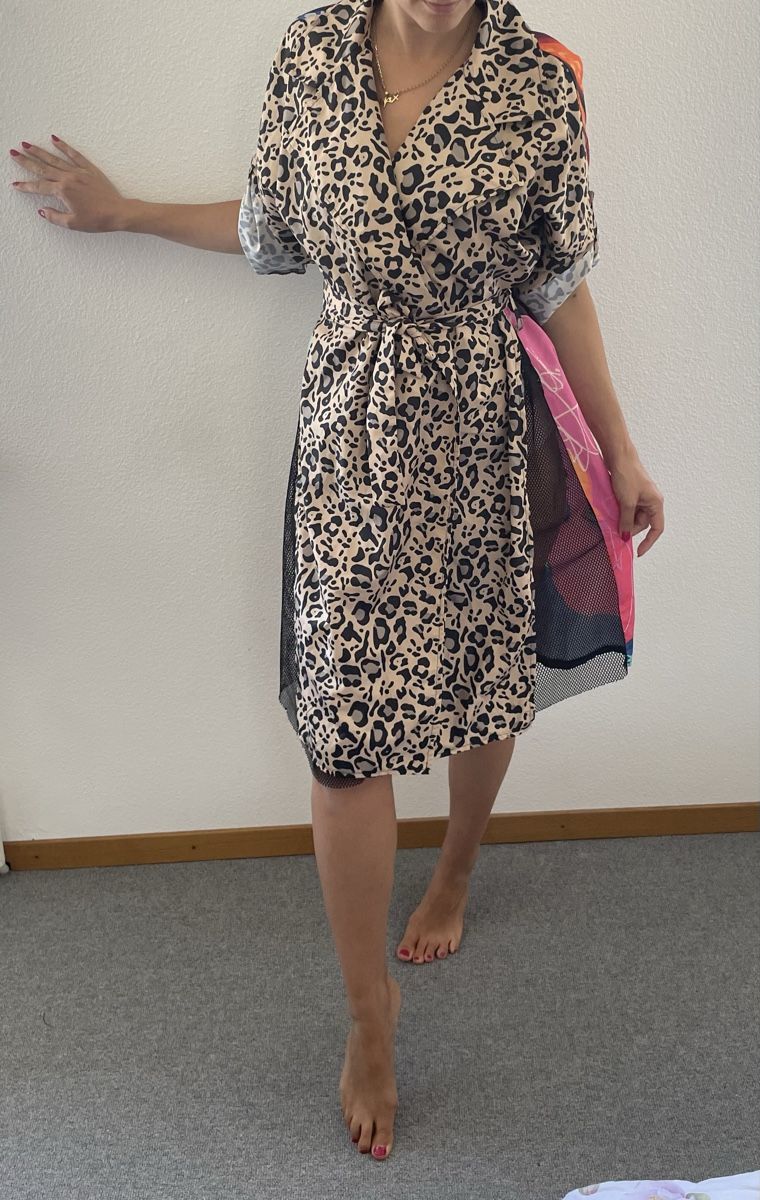 Vestiti: Leichtes Sommerkleid mit Printmix, Grösse S/M – Nuovo (secondo la descrizione) da Münchenstein venduto da nel_57mj 3