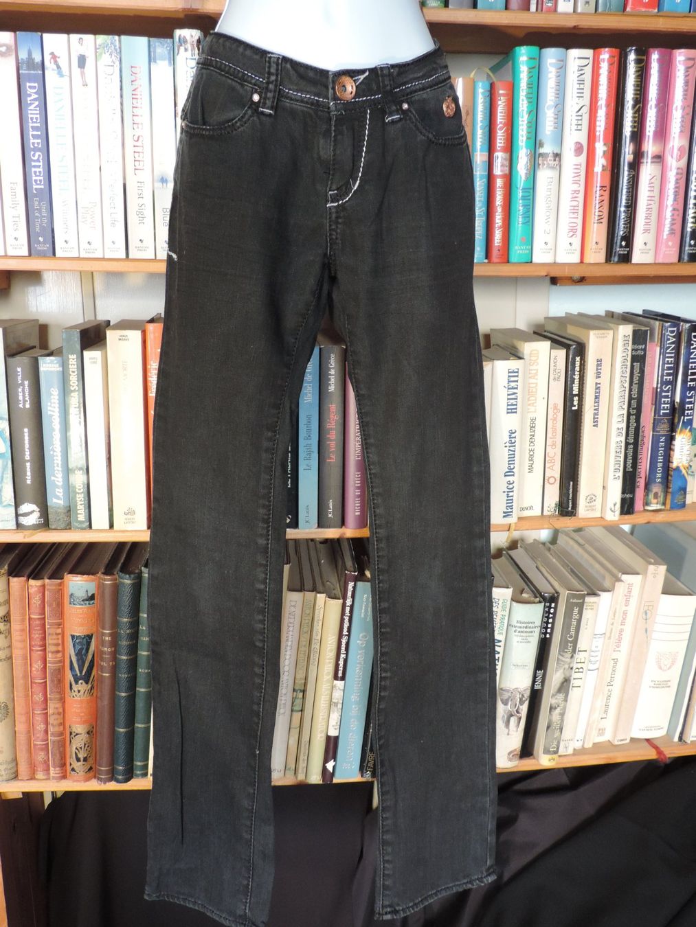 Jeans: jeans noir/gris Apple Bottom – Nuovo (secondo la descrizione) da Genève venduto da Axelle333 6