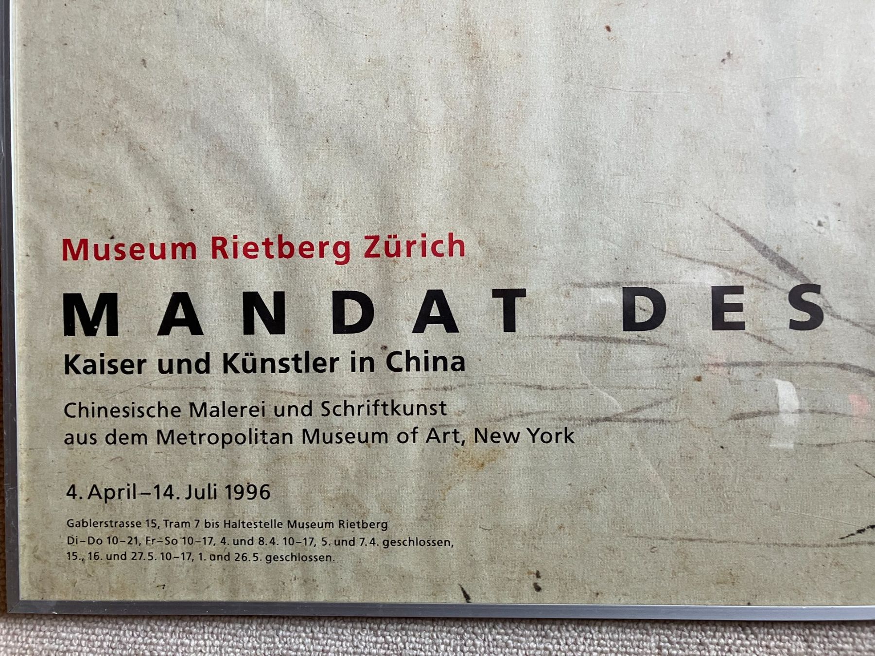 Foto & Immagini: grossformatiges Plakat, chinesische Malerei – Usato da Männedorf venduto da Amleto3 5