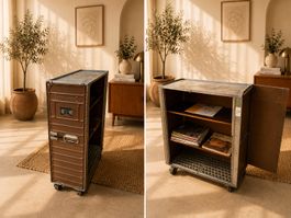 Original Swissair Airline Trolley – Full-Size
